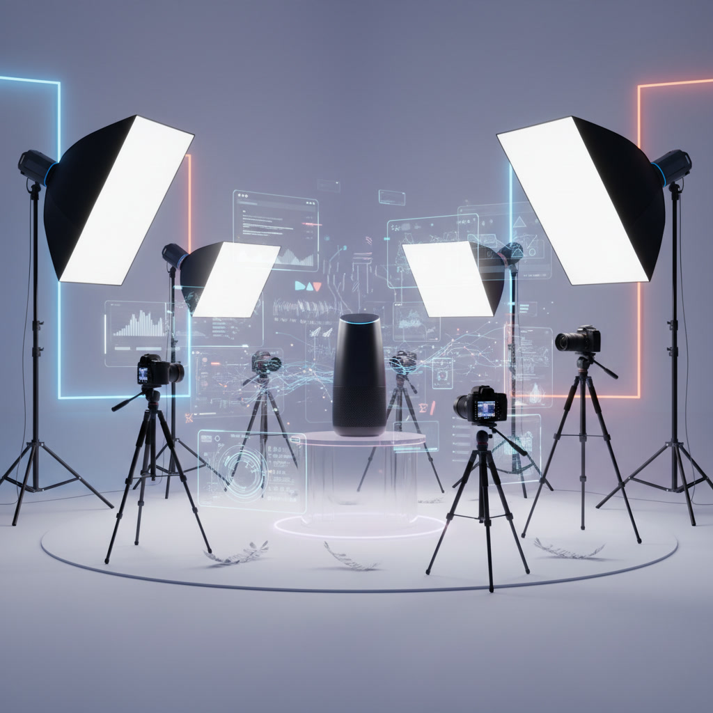 Illustration d'article de blog pour le SaaS Flair AI pour les e-commerçant afin de les aider à générer des photos pour les commerces en ligne.