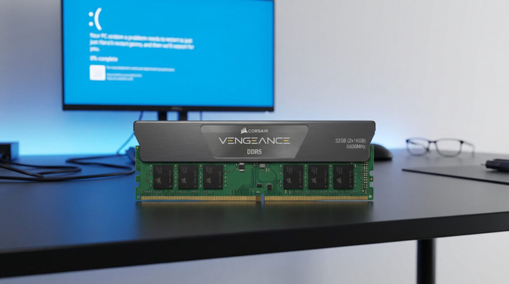 Dépannage barrette de ram écran bleu windows