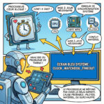 illustration erreur CLOCK_WATCHDOG_TIMEOUT Windows 10 et 11 processeur