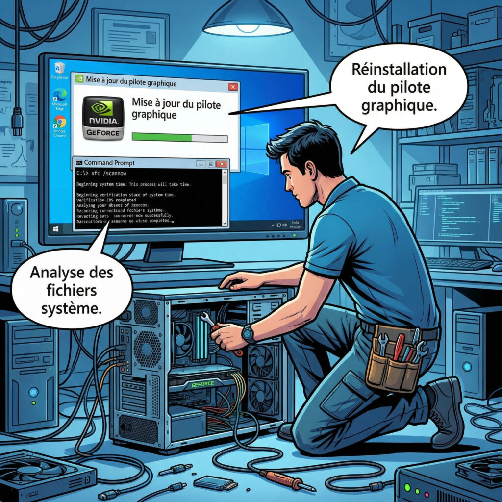 Mise à jour du pilote graphique Windows pour corriger l’erreur VIDEO_TDR_FAILURE