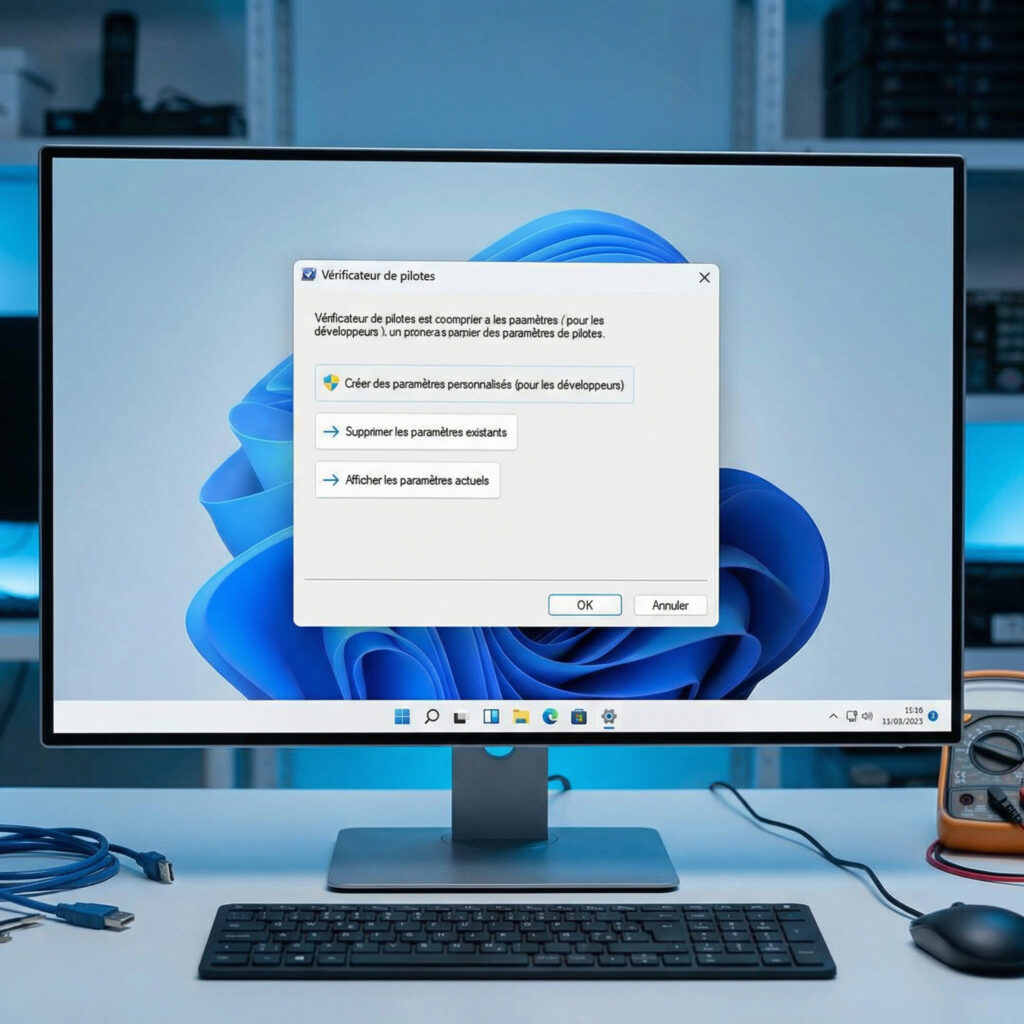 Driver Verifier Windows pour identifier le pilote responsable du BSOD SYSTEM_SERVICE_EXCEPTION