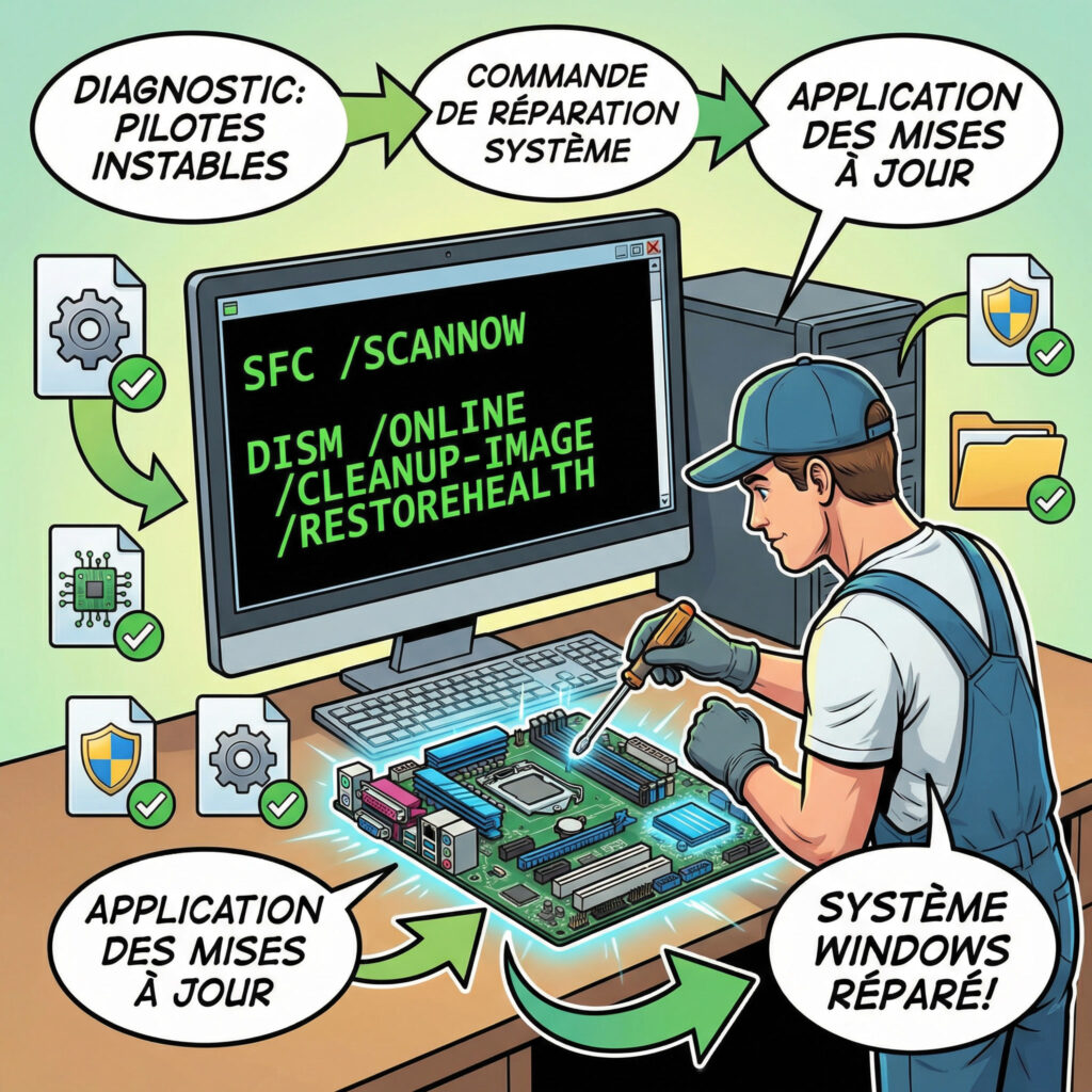 corriger pilotes windows erreur clock watchdog timeout