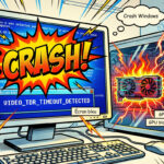 VIDEO_TDR_TIMEOUT_DETECTED : corriger l’écran bleu Windows rapidement Illustration erreur VIDEO TDR TIMEOUT DETECTED écran bleu Windows liée au GPU bloqué
