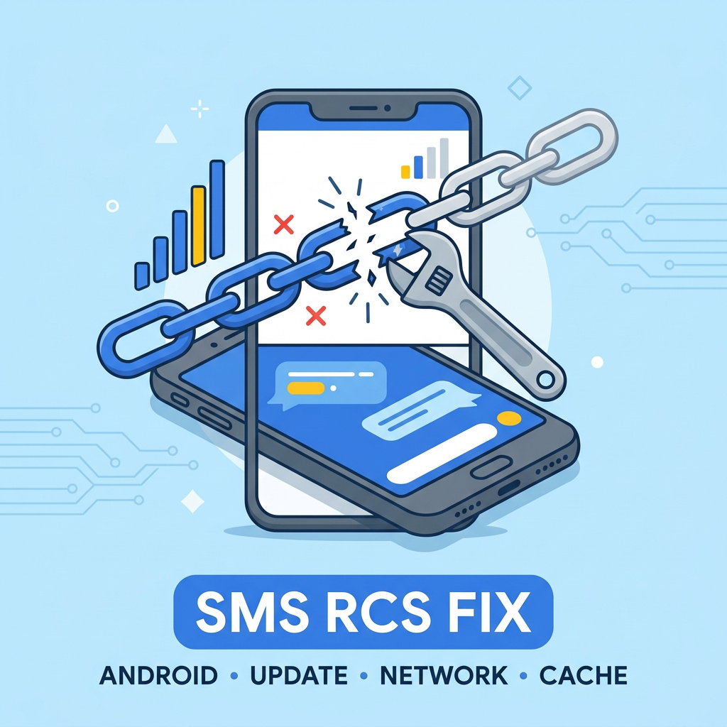 Infographie : Google Messages ne fonctionne pas : 10 solutions si les SMS/RCS ne partent plus