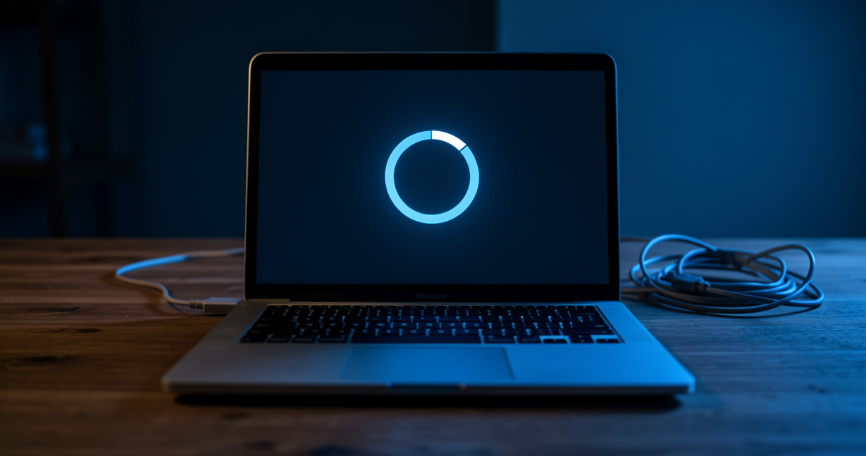 Écran qBittorrent affichant un torrent bloqué à 0 % de téléchargement